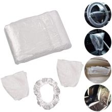 Disposable Plastic Transparent Seat Protector Protective Covers