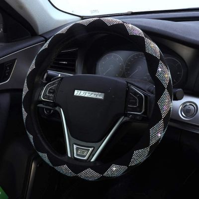 Bling Bling Diamond Car Steering Wheel  Covers